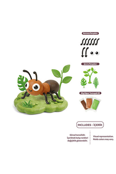 Art Craft Karınca - Art Clay Minik Canlılar Süper Hafif Kil