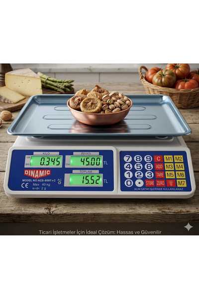 SUPER JVS Market Pazarcı Bakkal Manav Mutfak Ve Kasap Terazisi 40 Kg Kapasiteli Dijital Hassas Terazi Garantili En Sağlamı Şarjlı+Elektrikli Çukur Kefeli