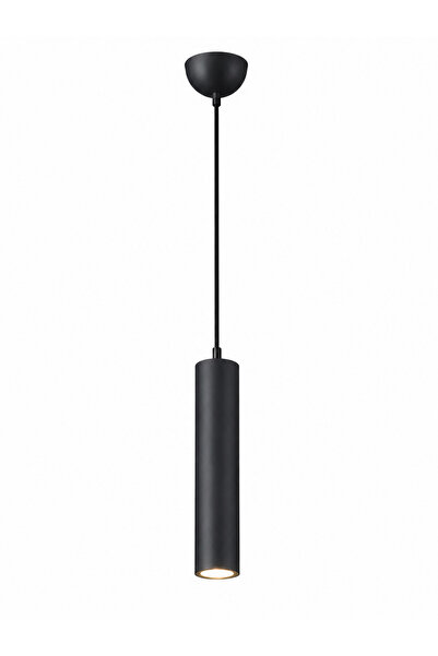 MYSTERY Pegai Günışığı Boru Tipi Dekoratif Metal Tavan Ayna Sarkıt Tekli Siya...