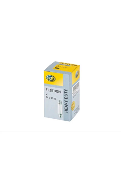 Hella Bec auto cu halogen C10W 24V