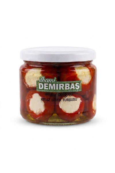 ilhami demirbaş Peynir Dolgulu Kiraz Biber 300gr