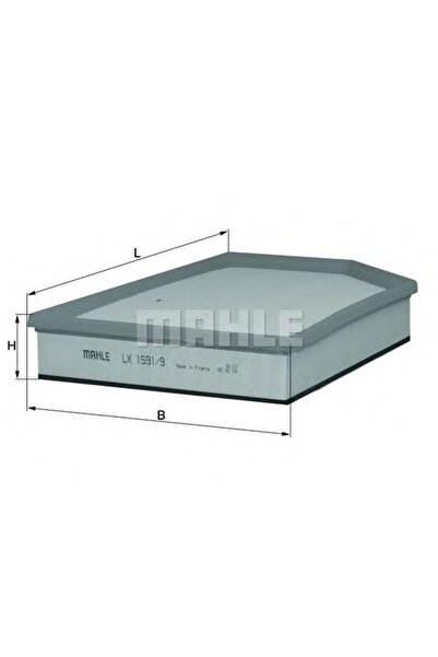 Mahle Original Въздушен филтър LX 1591/9