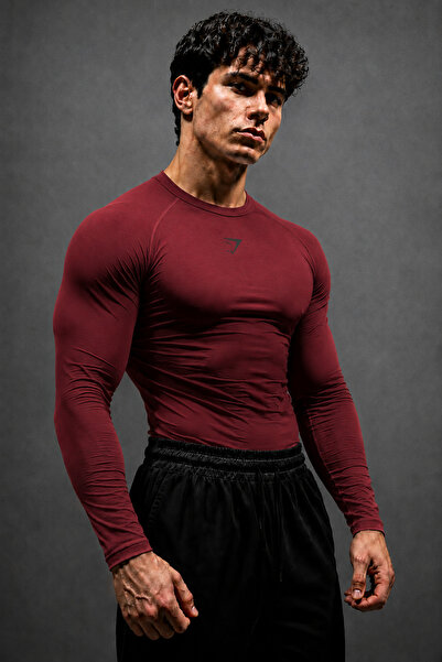 Stylovi Shark+ Premium Compression Gym Body - Ultra Esnek, Slim Fit T-Shirt