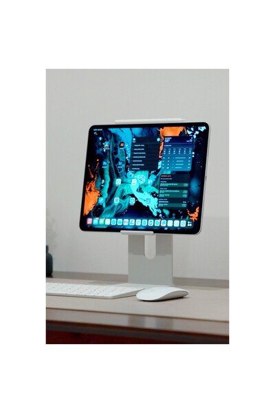 Yapı3D Tablet Stand |   Desktop Phone and Tablet Holder, Non-Slip Base, Sturd...