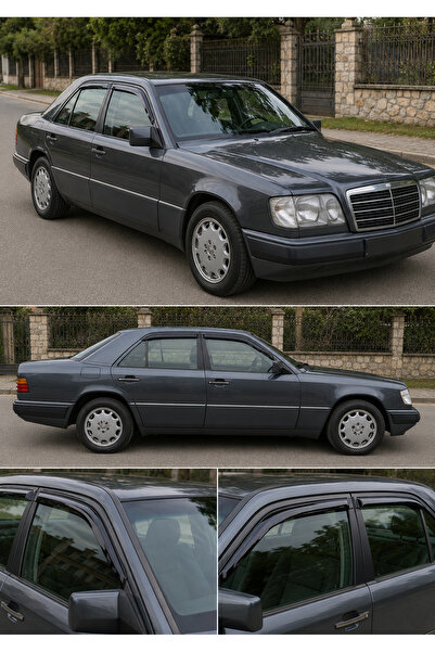 MODxAUTO MERCEDES W124 ARACA ÖZEL PREMİUM CAM RÜZGARLIĞI A+ (PİANOBLACK)