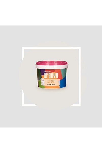 Bi Boya İpek Mat Trendy Silikonlu ve Silinebilir İç Cephe Duvar Boyası 2,5 Lt...
