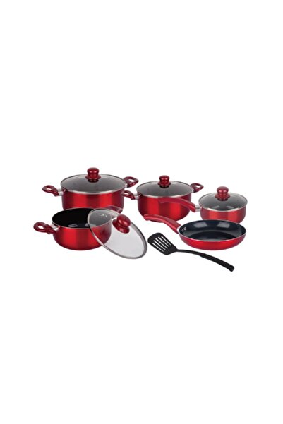 Blackstone Ceramic Non Stick Cookware Set 10 PCS Aluminium Pots Fry Pan Sauce...
