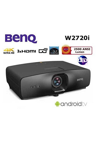 BENQ W2720i 4K LED Ev Sinema Projeksiyon Cihazı (Smart Kablosuz Android, Netf...