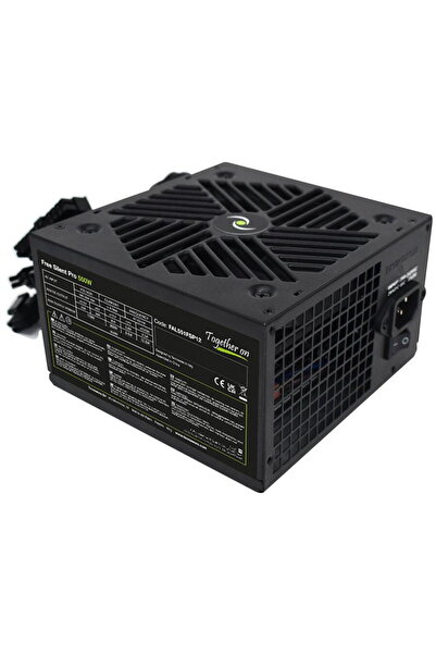 Tecnoware ATX 550 W fan 120 mm silențios protecții OVP/SCP eficiență ~85 % Negru