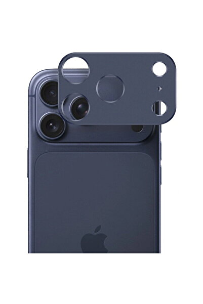 Techsuit Folie Camera pentru iPhone 17 Pro - Full Camera Glass - Deep Blue