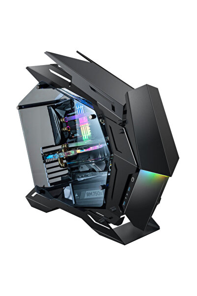 jonsbo MOD3 Big-Tower Showcase Sticlă Securizată Negru