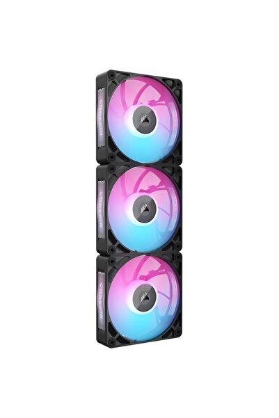Corsair Ventilatoare iCUE LINK RX120 MAX RGB BLACK, triple pack