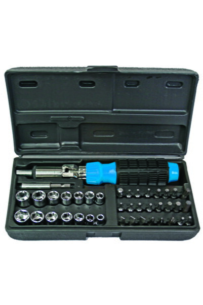 BASIC&CO Surubelnita cu biti si tubulare set 40pcs BS