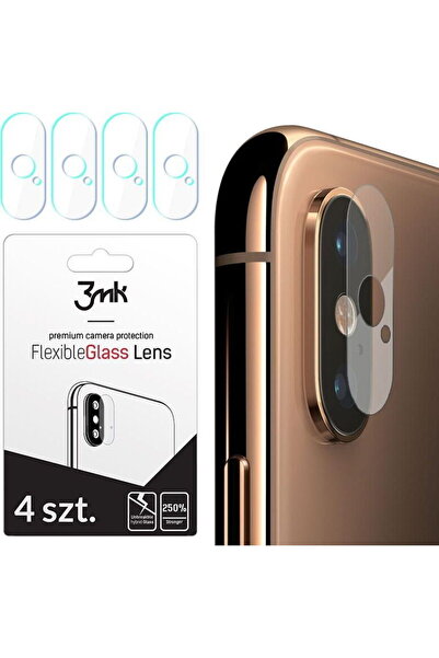 3MK FG Camera Lens Hybrid Glass Film for Apple iPhone X/XS (camera protection)