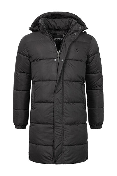 Alessandro Salvarini Herren Winter Parka gesteppt AS425