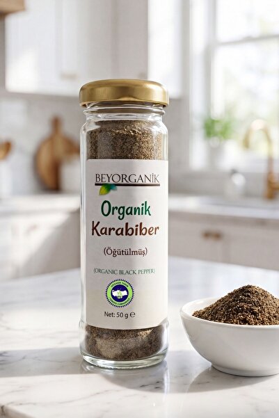 BEYORGANİK Organik Karabiber (Öğütülmüş)