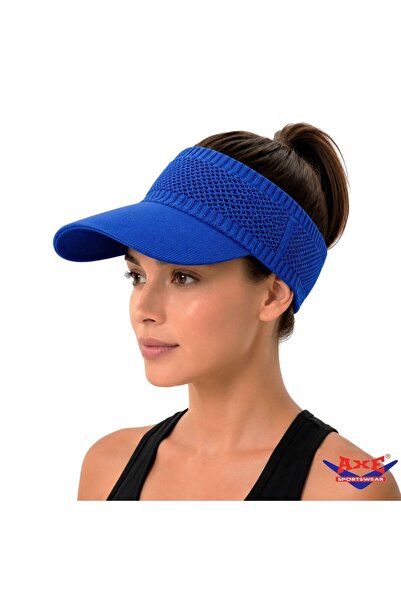 AXE SPORTSWEAR قبعة كوبلت زرقاء مرنة للحماية من الأشعة فوق البنفسجية للشاطئ ا...