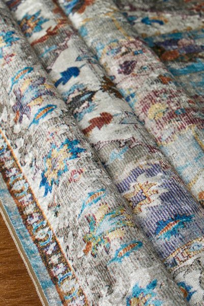 Bursa İpek Mint Velvet Rug Prayer Rug