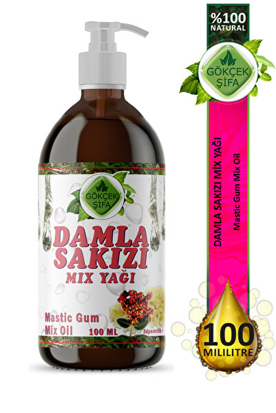 Gökçek Şifa Mastic Gum Mix Oil (Damla Sakızı Mix Yağı) 100 ml.