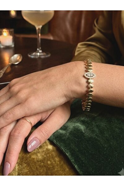 Allurist Jewerly Premium Seri Kuyumcu model markiz taş detaylı bileklik