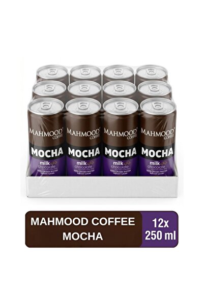 Mahmood Coffee Milk Chocolate Mocha Soğuk Kahve 250 ml X 12 Adet