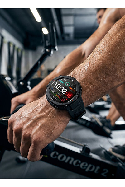 AOLON Navi R GPS Smartwatch Black 1.32" Display 5ATM Waterproof Fitness Smart...