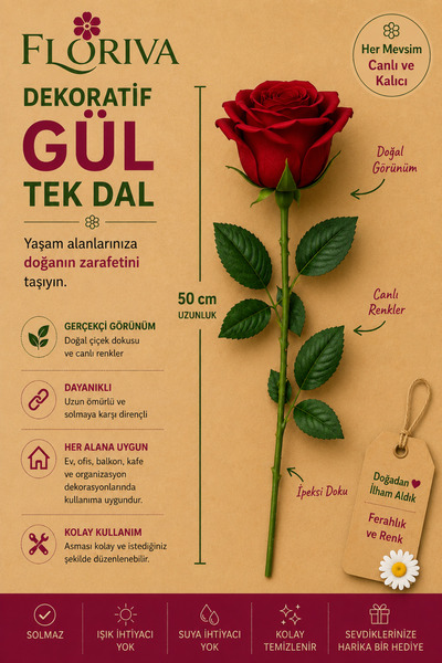 Çiçekişleri yapay çiçek