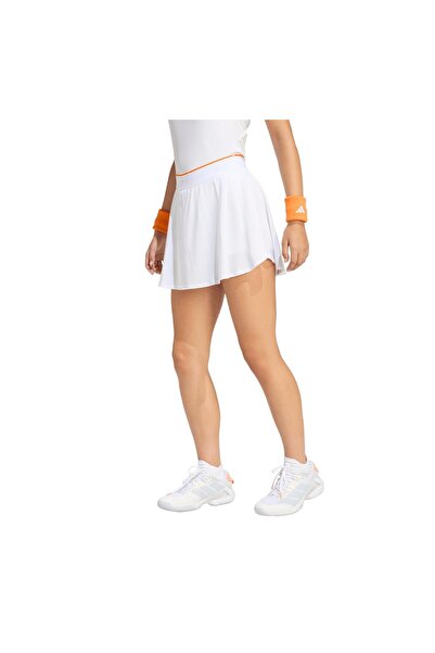 adidas KF6030-K تنورة تنس نسائية من Skirt Pro باللون الأبيض
