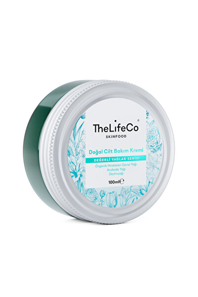 TheLifeCo Skinfood Değerli Yağlar Serisi Doğal Cilt Bakım Kremi 100 Ml