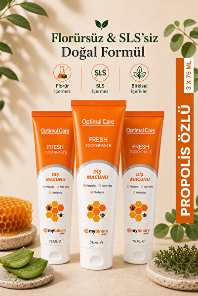 zinderm Doğal Florürsüz Aloe Vera ve Propolisli Bitkisel , Sls Içermeyen Diş ...