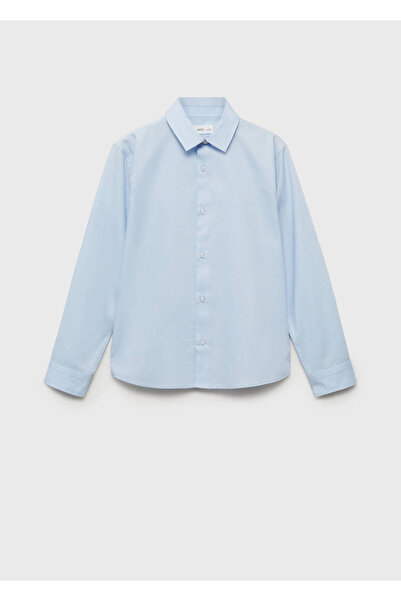 MANGO Kids Cămașă Oxford din bumbac