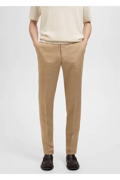 MANGO Man Pantaloni slim fit Amalfi 100% in