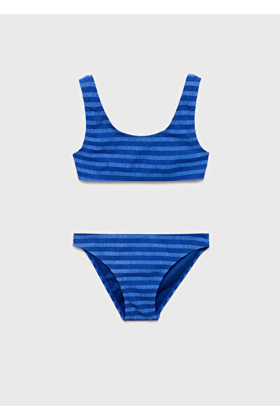 MANGO Kids Çizgili bikini