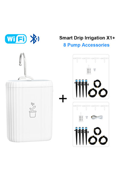 Choice For 8 Pots of Plants WiFi Intelligent Watering Device Timed Automatic ...