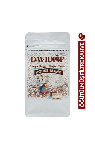 DAVIDIOP قهوة إسبريسو هاوس بليند (قهوة مطحونة مفلترة) 250 جرام
