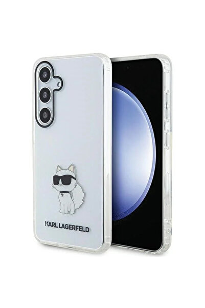 Karl Lagerfeld KLHCS24MHNCHTCT S24+ S926 husă rigidă transparentă IML Choupette