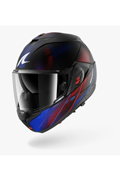 Shark Oxo Speed-Tech Mat Çene Açılır Kask KBR