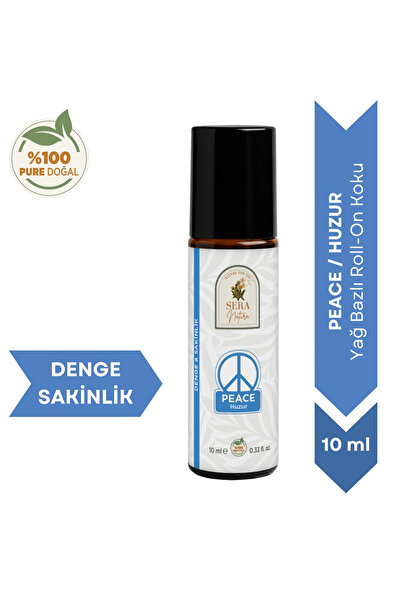 Sera Natura Peace Huzur Yağ Bazlı Roll-On Koku 10 ml