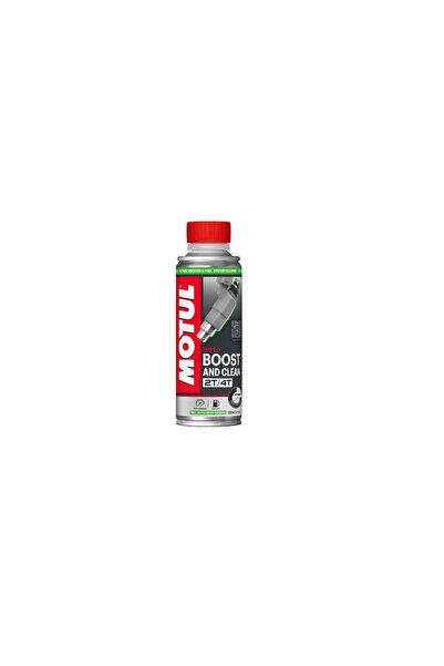 Motul Boost And Clean Moto - Oktan Arttırıcı ve Yakıt Temizleyici 200 ml.