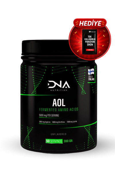 Dna Nutrition Aol (arjinin, Ornitin Ve Lizin) 300gr - 50 Servis