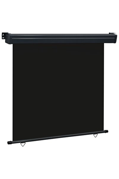 Concept Copertină laterală de balcon, negru, 160 x 250 cm