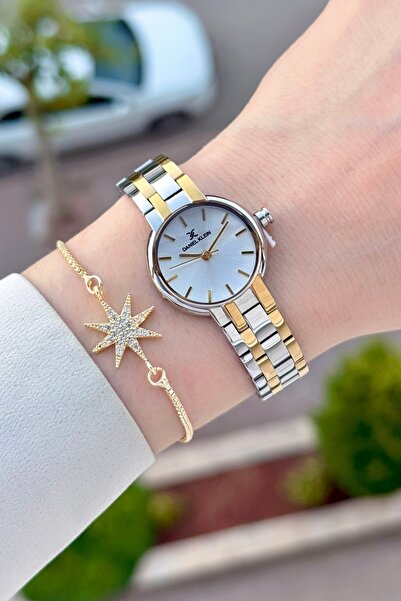 Daniel Klein Gold Gray Color Same as in the Image 25 mm Women's Wristwatch