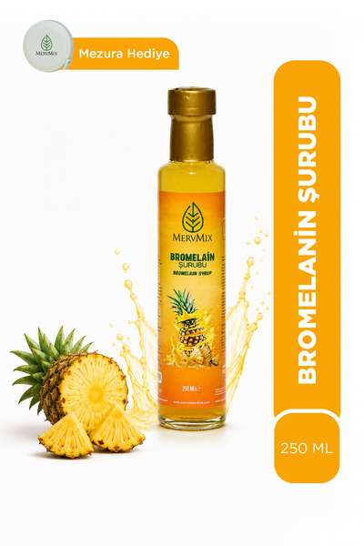 MervMix Bromelain Şurubu