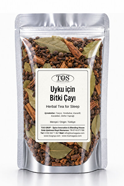 TOS The Organic Spices 250 جرام (الأول) الجودة) شاي الأعشاب - شاي النوم العشب...