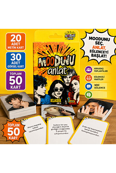 Luxmon Tell Your Mood Mini Classic 1. Package of 50 Cards