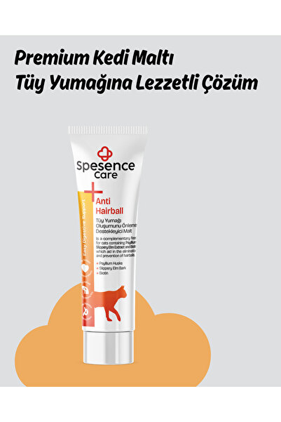 Spesence Care Tüy Yumağı Önleyici Premium Kedi Maltı 100gr