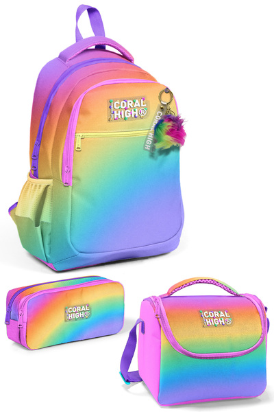 Coral High Kids Color Changing 3-Piece School Bag Set Set0114425