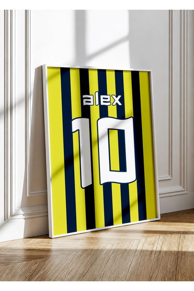 Base Concept Alex de Souza 10 Forma Tasarımlı Poster Tablo (Çerçeveli)