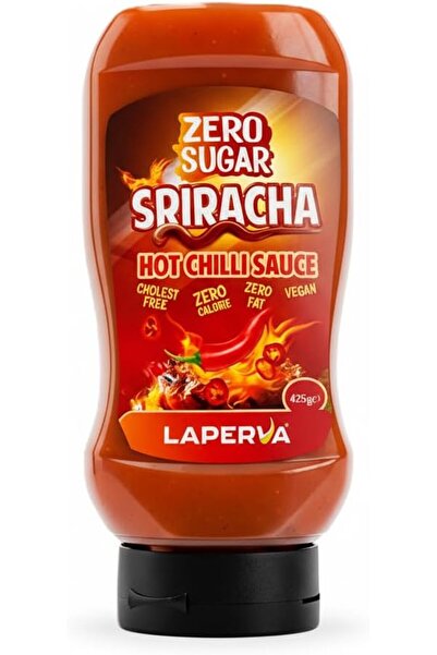 Laperva Hot Chilli+sriracha Sauce, 425 ML, Zero Sugar and Vegan, Diet and Fit...