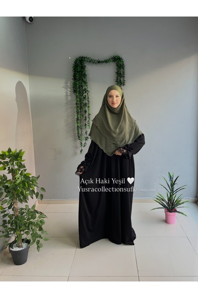 Yüsra Collection Tesettür Orta Boy Şifon Sufle